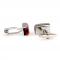 Royal Red Kingston Stripe Cufflinks  2.JPG